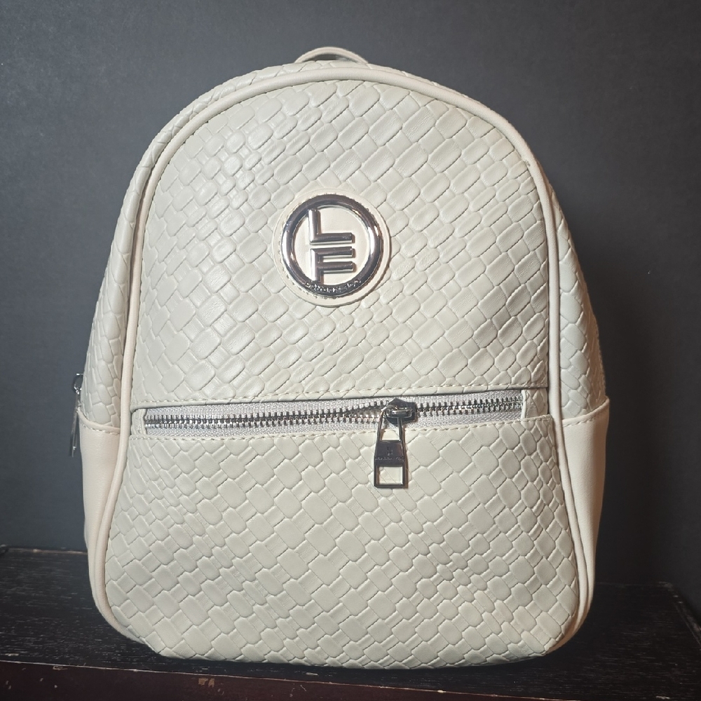 London Fog Cream Backpack